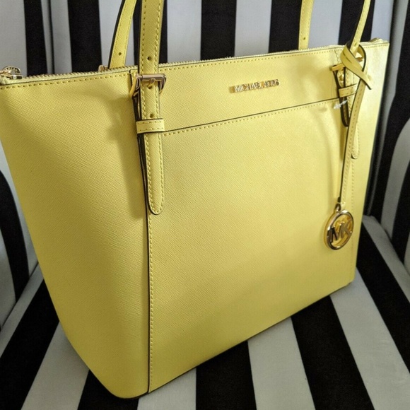 MICHAEL Michael Kors Handbags - Yellow Michael Kors Large Tote Sunshine Ciara New